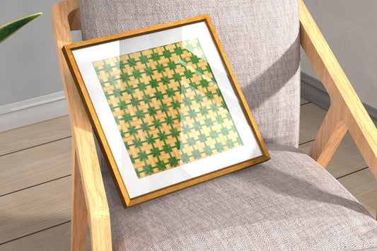 Handcrafted Bamboo art for wall decor BW-20