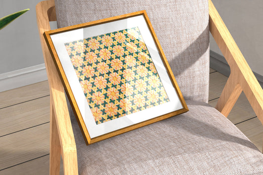 Handcrafted Bamboo art for wall decor BW-22