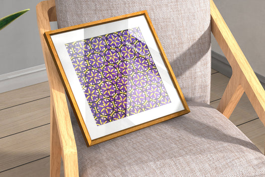 Handcrafted Bamboo art for wall decor BW-23