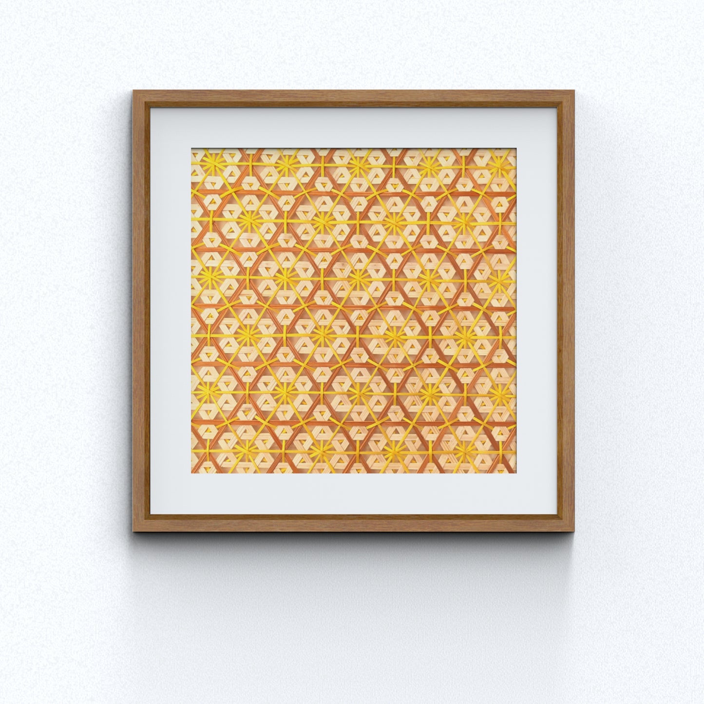 Handcrafted Bamboo art for wall decor BW-01