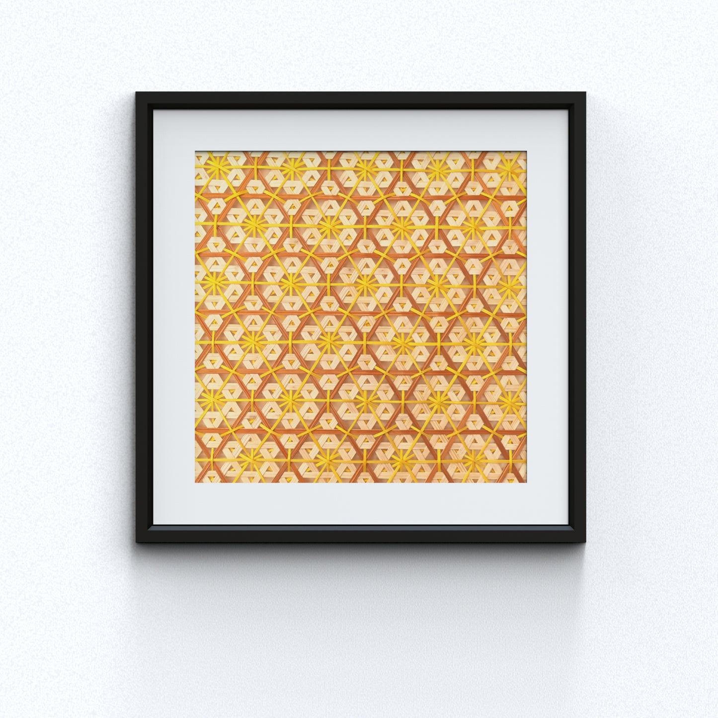 Handcrafted Bamboo art for wall decor BW-01