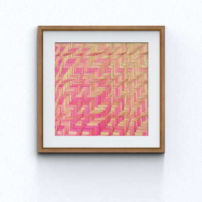 Handcrafted Bamboo art for wall decor BW-02