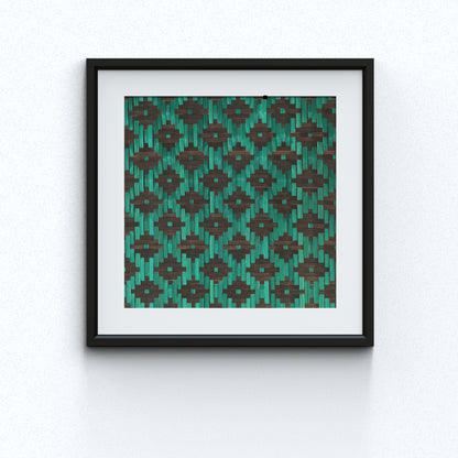 Handcrafted Bamboo art for wall decor BW-05