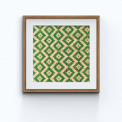 Handcrafted Bamboo art for wall decor BW-06