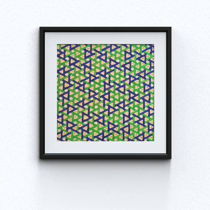 Handcrafted Bamboo art for wall decor BW-11