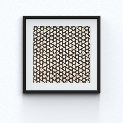 Handcrafted Bamboo art for wall decor BW-12