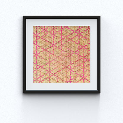 Handcrafted Bamboo art for wall decor BW-13