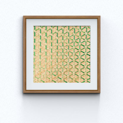 Handcrafted Bamboo art for wall decor BW-14