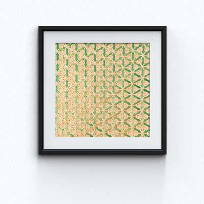 Handcrafted Bamboo art for wall decor BW-14