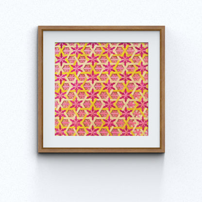 Handcrafted Bamboo art for wall decor BW-16