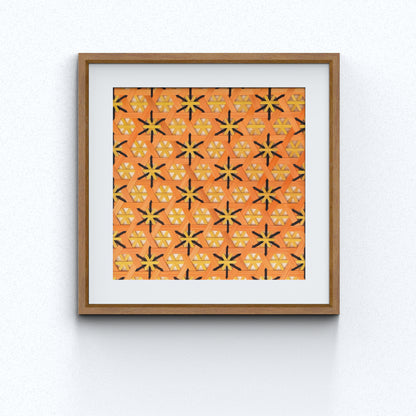 Handcrafted Bamboo art for wall decor BW-17