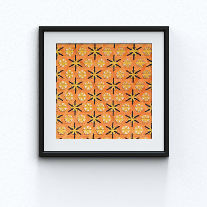 Handcrafted Bamboo art for wall decor BW-17