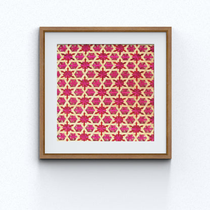 Handcrafted Bamboo art for wall decor BW-18