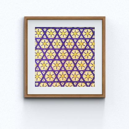 Handcrafted Bamboo art for wall decor BW-21