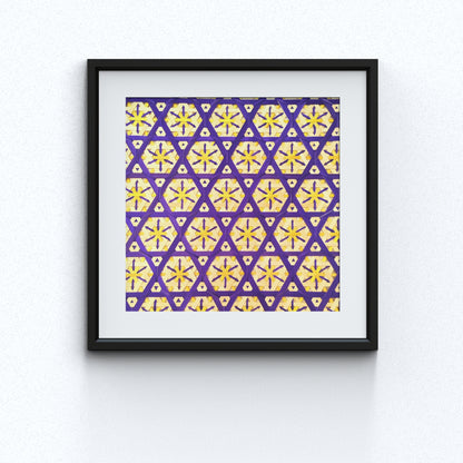 Handcrafted Bamboo art for wall decor BW-21