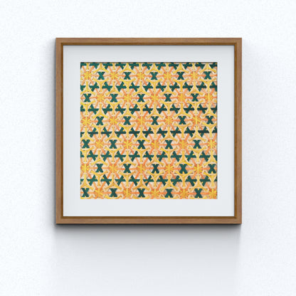 Handcrafted Bamboo art for wall decor BW-22