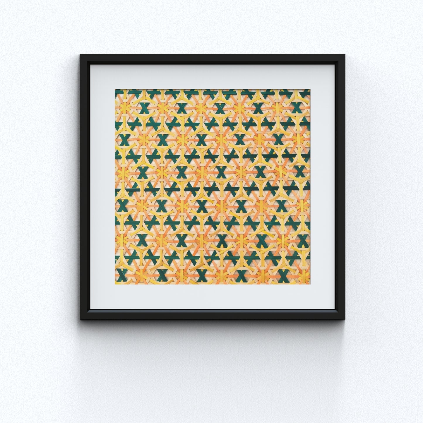 Handcrafted Bamboo art for wall decor BW-22