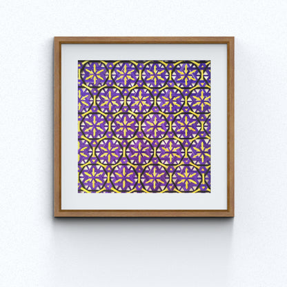 Handcrafted Bamboo art for wall decor BW-23