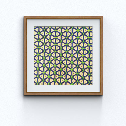 Handcrafted Bamboo art for wall decor BW-24