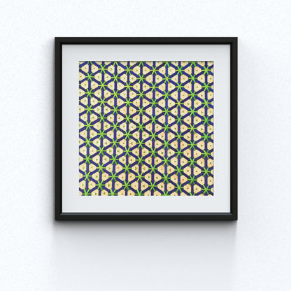 Handcrafted Bamboo art for wall decor BW-24