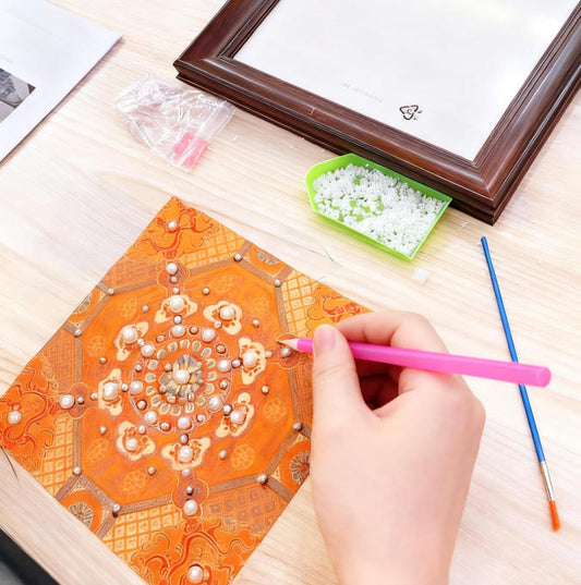 Song Brocade Pearl DIY Decorative Painting P-DIY10